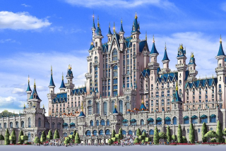 Illustration for article titled Soon You Can Sleep in This Fake Bavarian Castle in the Middle of China
